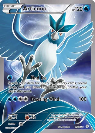 Pokemon: Articuno Generations 25/83 - Heavy Play