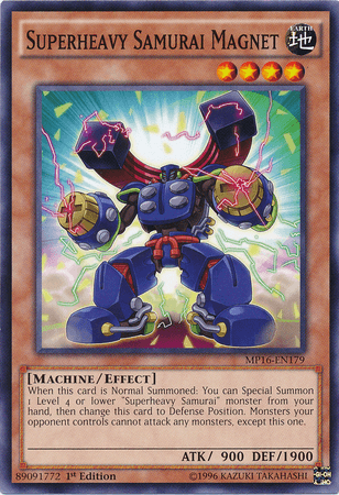 Superheavy Samurai Magnet [MP16-EN179] Common - Josh's Cards