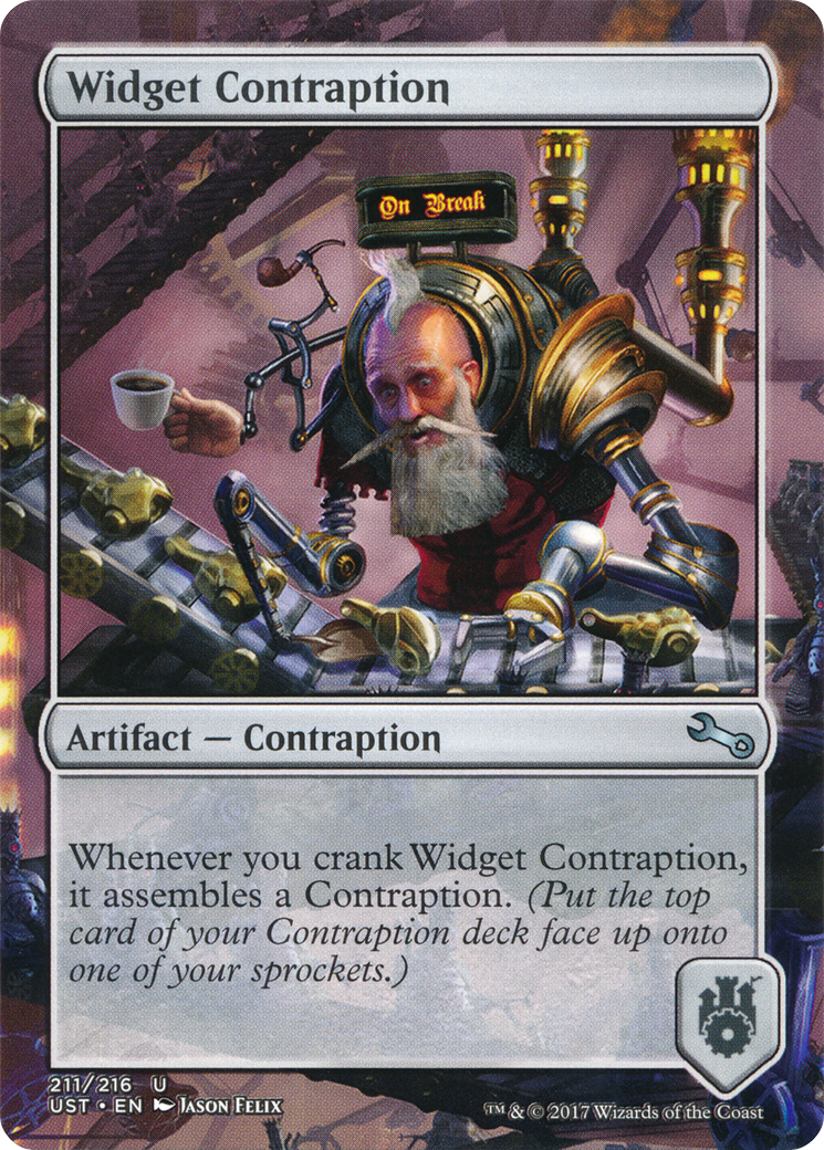 Widget Contraption (UST-211) - Unstable (Borderless) Foil