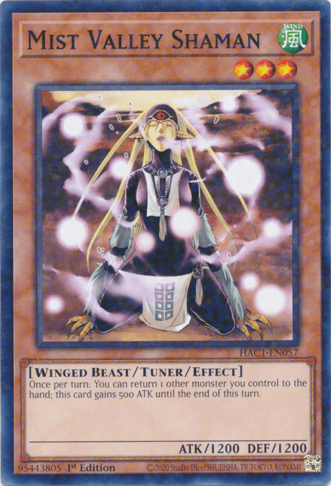 Mist Valley Shaman (Duel Terminal) [HAC1-EN057] Common - Josh's Cards