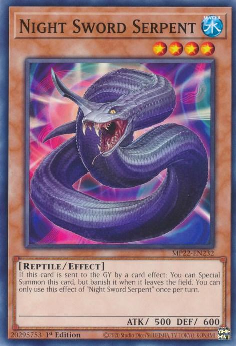 Night Sword Serpent [MP22-EN232] Common - Josh's Cards