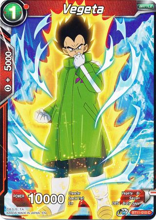 Vegeta (BT11-010) [Vermilion Bloodline 2nd Edition] Parallel Foil