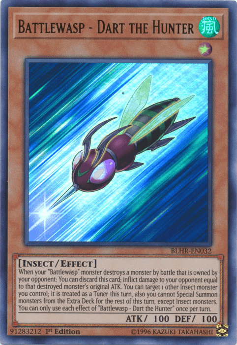 Battlewasp - Dart the Hunter [BLHR-EN032] Ultra Rare - Josh's Cards