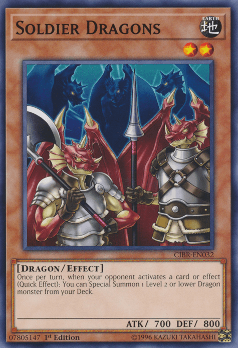 Soldier Dragons [CIBR-EN032] Common - Josh's Cards