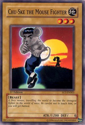 Chu-Ske The Mouse Fighter [FET-EN003] Common - Josh's Cards