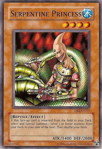 Serpentine Princess [DB2-EN167] Common - Josh's Cards