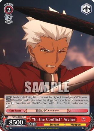 "In the Conflict" Archer (FS/S36-E066 C) - Fate/stay night [Unlimited Blade Works] Vol. II