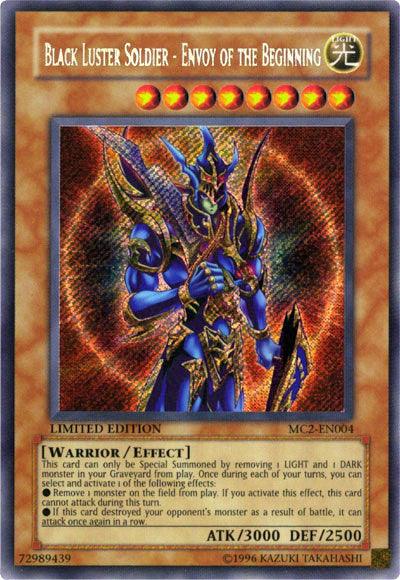 Black Luster Soldier - Envoy of the Beginning [MC2-EN004] Secret Rare - Josh's Cards