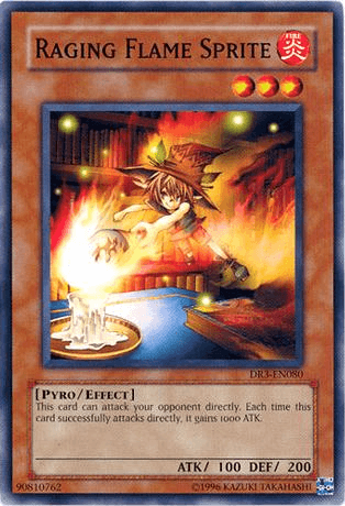 Raging Flame Sprite [DR3-EN080] Common - Josh's Cards