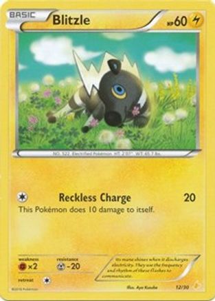 Blitzle 026 - XY Trainer Kit Pikachu Libre & Suicune