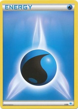Water Energy 001 - XY Trainer Kit Pikachu Libre & Suicune