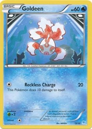 Goldeen 013 - XY Trainer Kit Pikachu Libre & Suicune