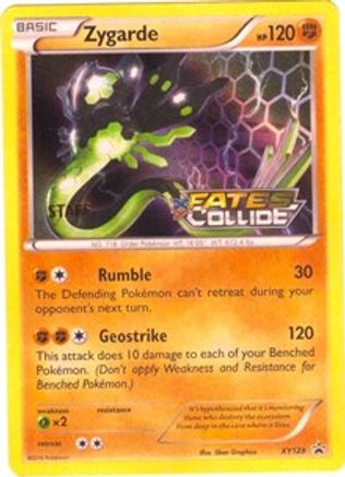 Zygarde (Staff Prerelease) [XY129] (XY Promos) Holofoil