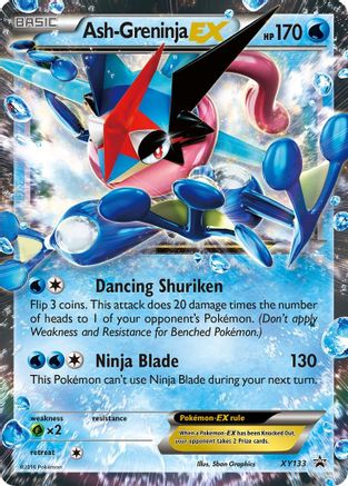 Ash-Greninja EX XY133/211 - XY Promos Holofoil