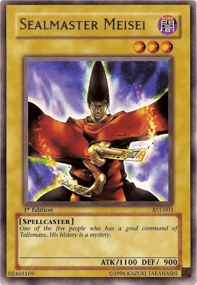 Sealmaster Meisei [AST-003] Rare - Josh's Cards