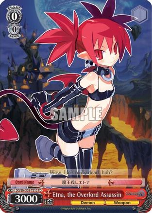 Etna, the Overlord Assassin (DG/EN-S03-TE10 TD) - Disgaea