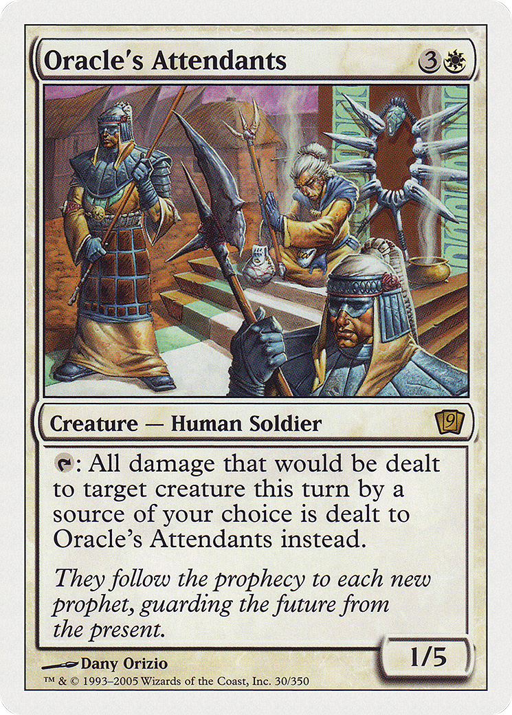 Oracle's Attendants [Ninth Edition] Foil