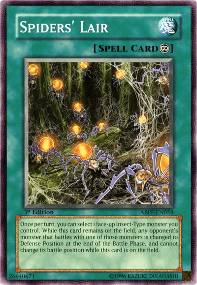 Spiders' Lair [ABPF-EN054] Common - Josh's Cards