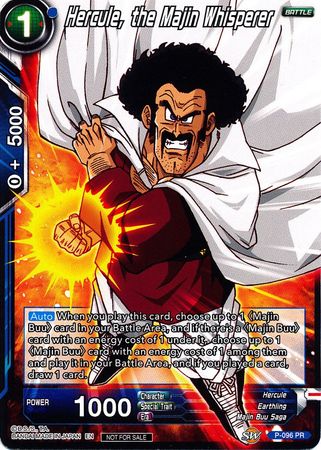 Hercule, the Majin Whisperer (P-096) [Promotion Cards] Parallel Foil