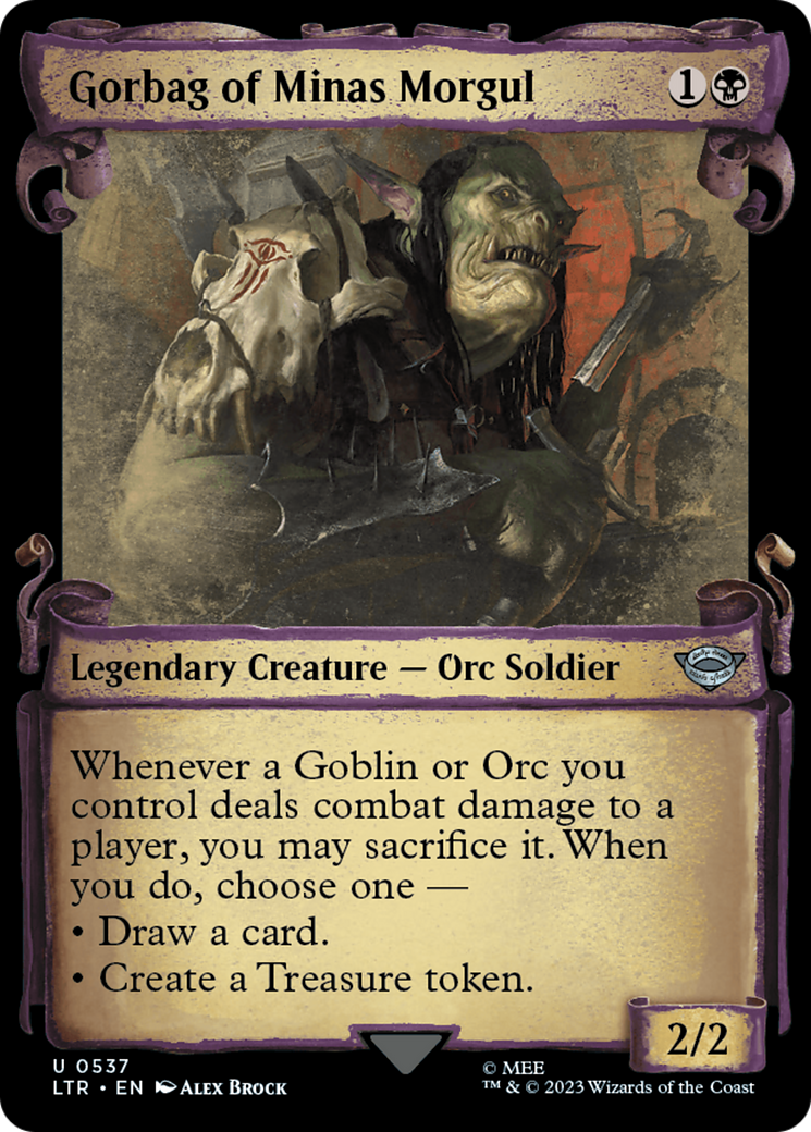 Gorbag of Minas Morgul (LTR-537) - The Lord of the Rings: Tales of Middle-earth: (Showcase)