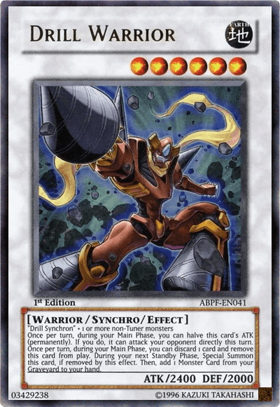 Drill Warrior [ABPF-EN041] Ultra Rare - Josh's Cards