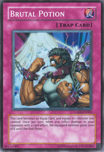 Brutal Potion [GX05-EN003] Super Rare - Josh's Cards