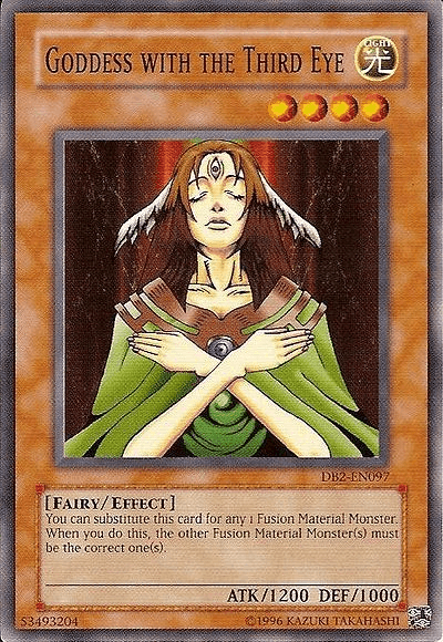 Goddess with the Third Eye [DB2-EN097] Common - Josh's Cards