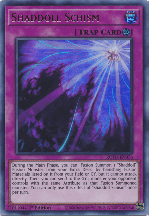 Shaddoll Schism [ROTD-EN076] Ultra Rare - Josh's Cards
