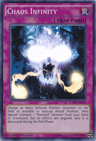 Chaos Infinity [LC5D-EN174] Super Rare - Josh's Cards