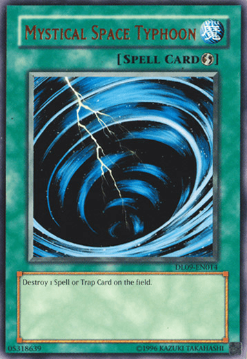 Mystical Space Typhoon (Bronze) [DL09-EN014] Rare - Josh's Cards