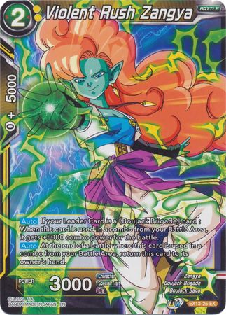Violent Rush Zangya (EX13-25) [Special Anniversary Set 2020] Parallel Foil