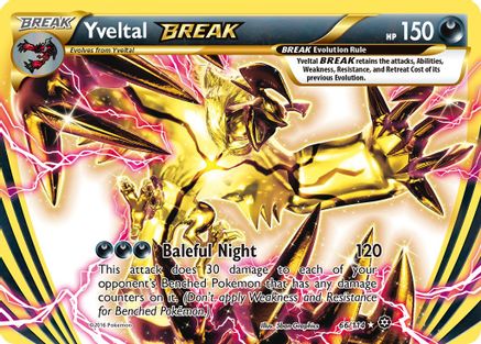 Yveltal BREAK [66] (Steam Siege) Holofoil