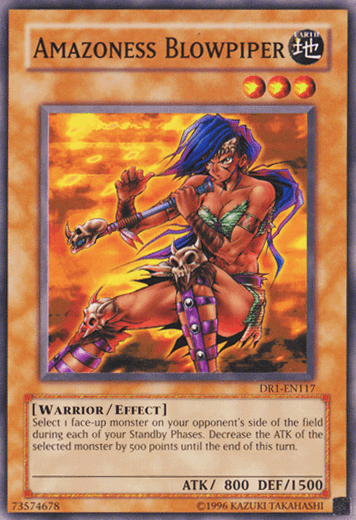 Amazoness Blowpiper [DR1-EN117] Common - Josh's Cards