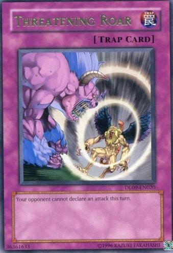 Threatening Roar (Green) [DL09-EN020] Rare - Josh's Cards