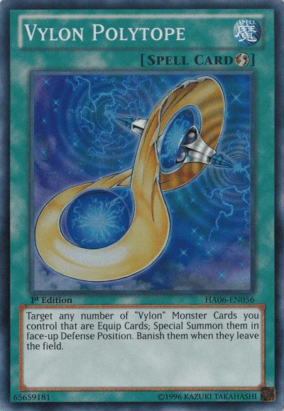 Vylon Polytope [HA06-EN056] Super Rare - Josh's Cards