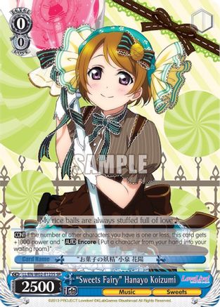 "Sweets Fairy" Hanayo Koizumi (SR) (LL/EN-W02-E123S SR) - Love Live! DX Vol.2