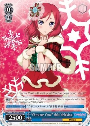 "Christmas Carol" Maki Nishikino (LL/EN-W02-E149 C) - Love Live! DX Vol.2