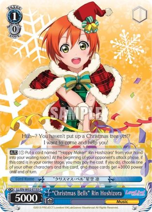"Christmas Bells" Rin Hoshizora (LL/EN-W02-E153 C) - Love Live! DX Vol.2