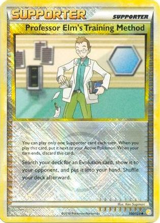 Professor Elm's Training Method (League Promo) 100/123 - League & Championship Cards Reverse Holofoil