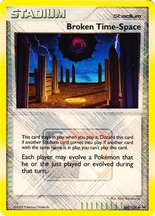 Broken Time-Space (League Promo) 104/127 - League & Championship Cards Reverse Holofoil