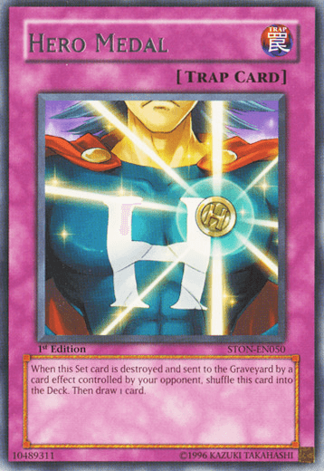 Hero Medal [STON-EN050] Rare - Josh's Cards