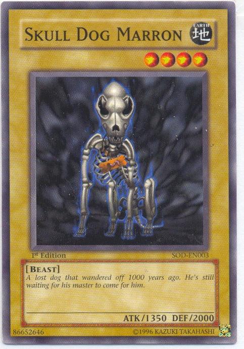 Skull Dog Marron [SOD-EN003] Common - Josh's Cards