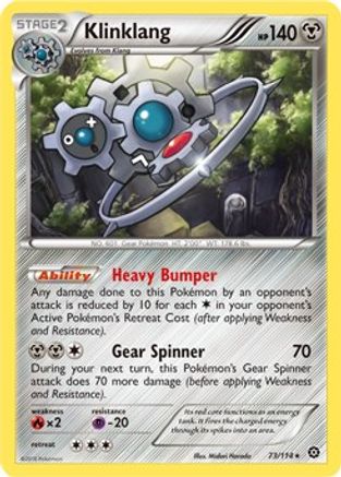 Klinklang (XY Steam Siege) 073/114 - Deck Exclusives