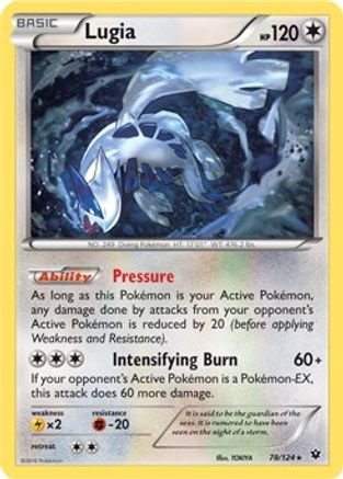 Lugia (XY Fates Collide) 078/124 - Deck Exclusives Holofoil