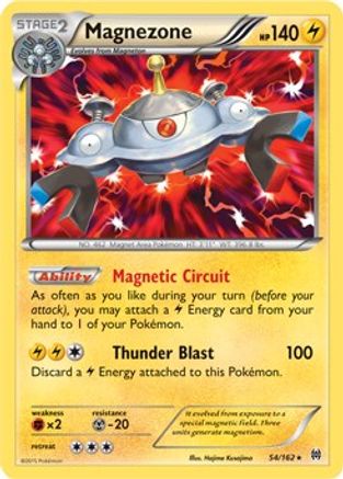 Magnezone (XY BREAKthrough) 054/162 - Deck Exclusives