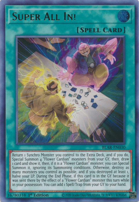 Super All In! [BLAR-EN030] Ultra Rare - Josh's Cards