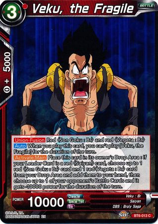 Veku, the Fragile (BT6-013) [Destroyer Kings] Parallel Foil