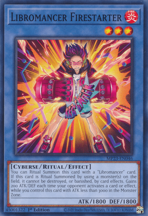 Libromancer Firestarter [MP23-EN046] Common - Josh's Cards