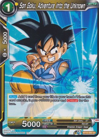 Son Goku, Adventure into the Unknown (BT10-099) [Rise of the Unison Warrior] Parallel Foil