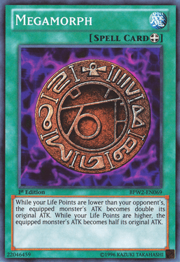 Megamorph [BPW2-EN069] Super Rare - Josh's Cards